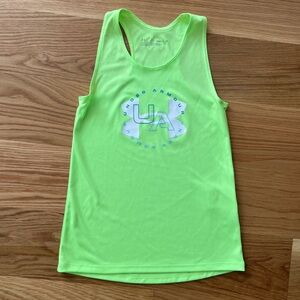 Girls Under Armour Dry Fit Tank Too